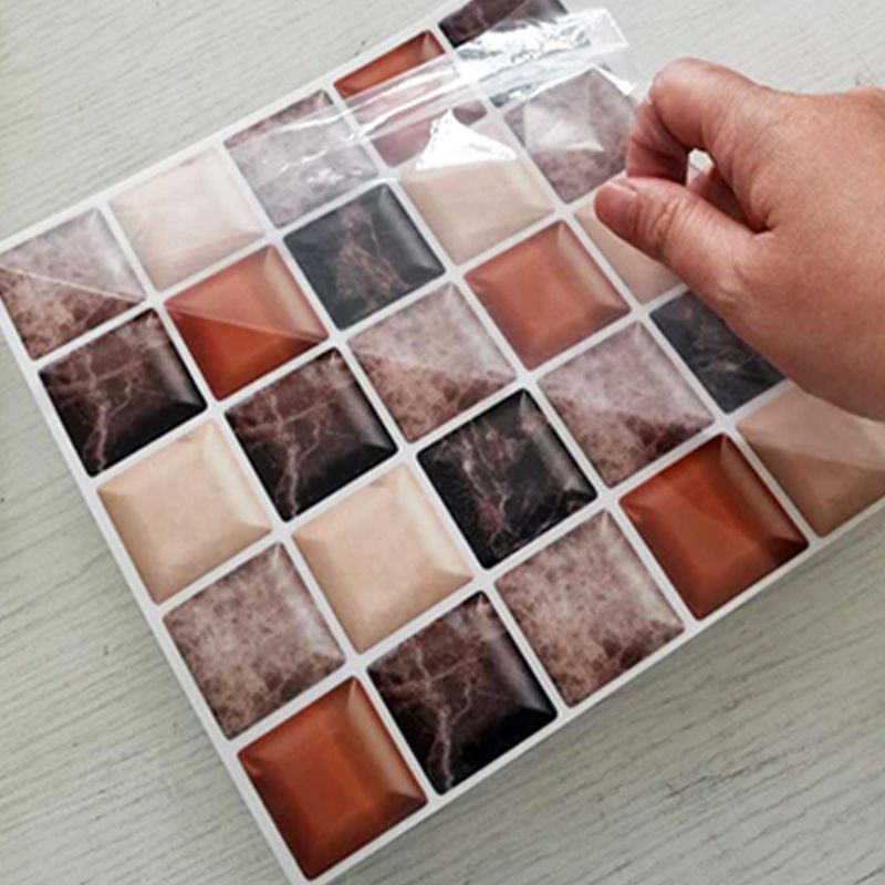 Avtoit | Mosaic Tiles Wallpaper PVC Waterproof Peel & Stick Mosaic Tiles