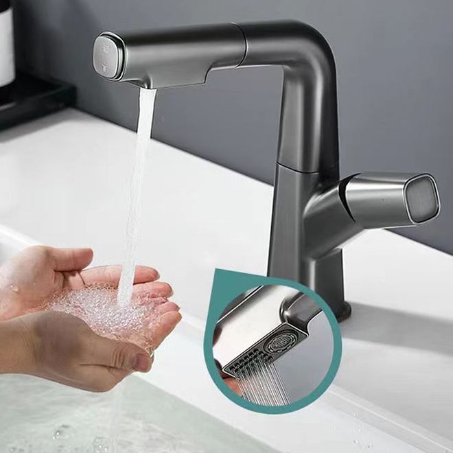 Avtoit | Single-Lever Faucet Contemporary Style Basin Faucet for Bathroom