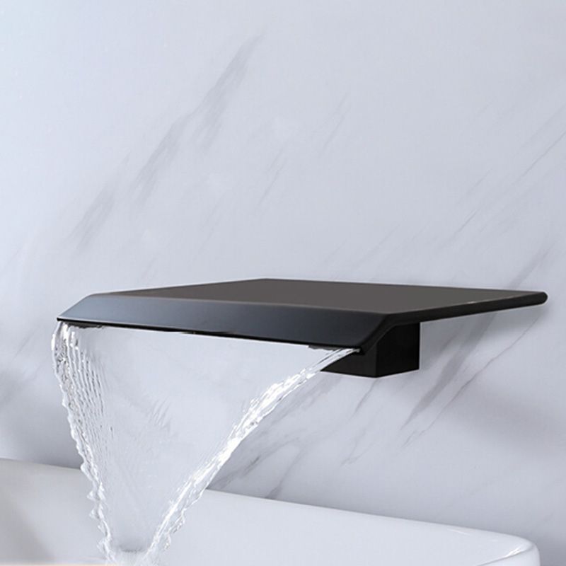 Avtoit | Modern Wall-Mounted Bathroom Faucet Low Arc Solid Brass Faucet