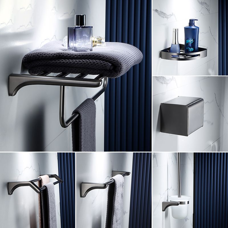 Avtoit | Gray traditional bathroom hardware set stainless steel bathroom accessory set