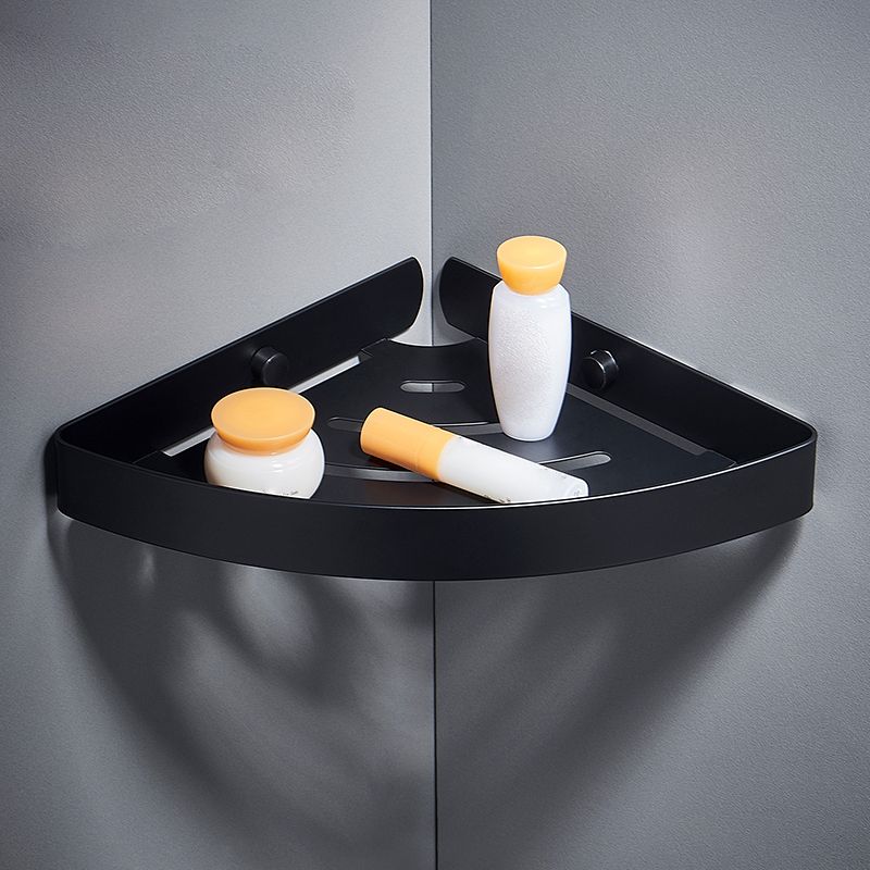 Avtoit | Silver/black Bathroom accessory set Modern 1/2/3 - Piece Bathroom shelf