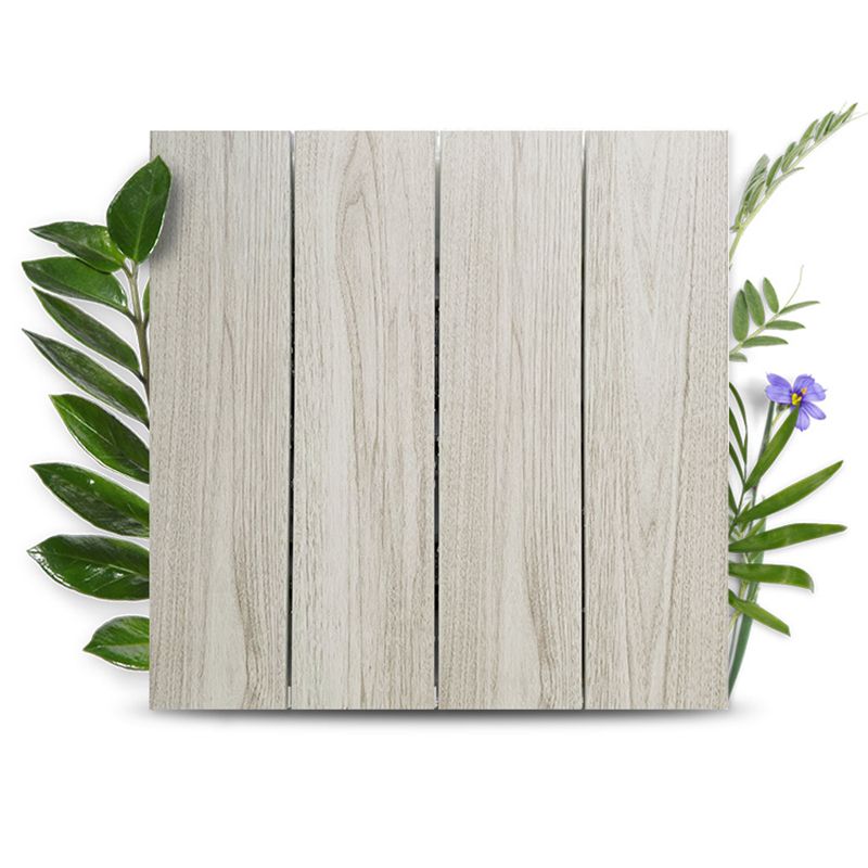 Avtoit | Ground Patio Square Stripe Composite Waterproof Deck Board