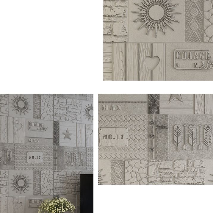 Avtoit | Peel and Stick Wall Ceiling 3D Embossed Wall Covering with Waterproof