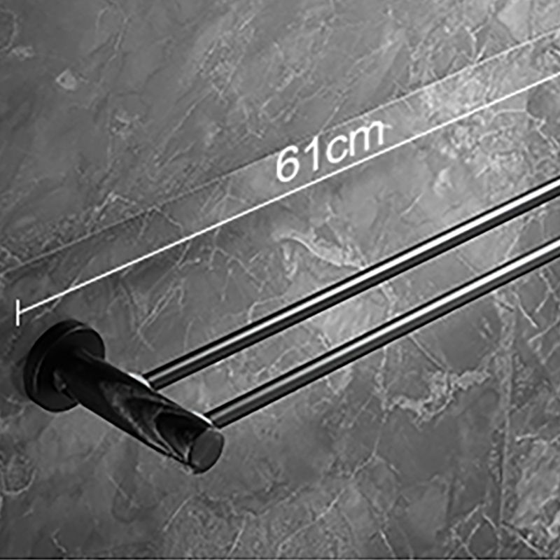 Avtoit | Metal and marble bathroom accessories as a single piece or as a set in black