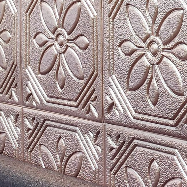 Avtoit | Modern Wall Panel Floral 3D Print Peel and Stick Waterproof Wall Panels