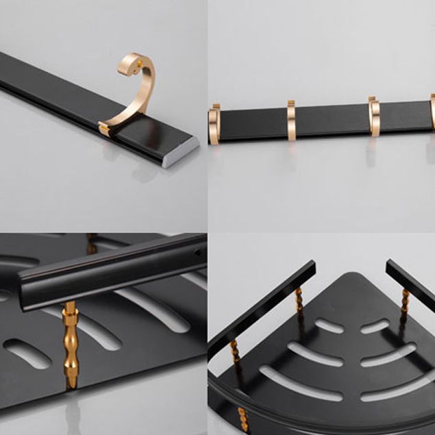 Avtoit | Contemporary black bathroom accessories as a single item or in a set