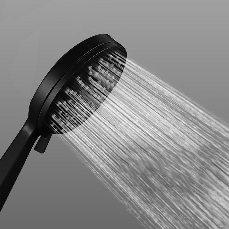 Avtoit | Contemporary Black Round Showerhead Combo Rain Shower Hand Shower