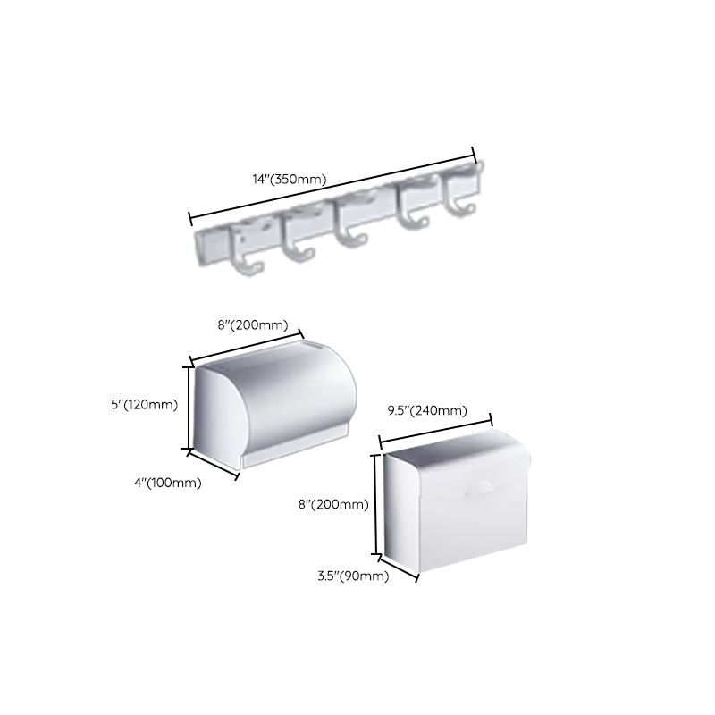 Avtoit | Contemporary Bathroom Accessory Hardware Set made of Metal with Soap Dish