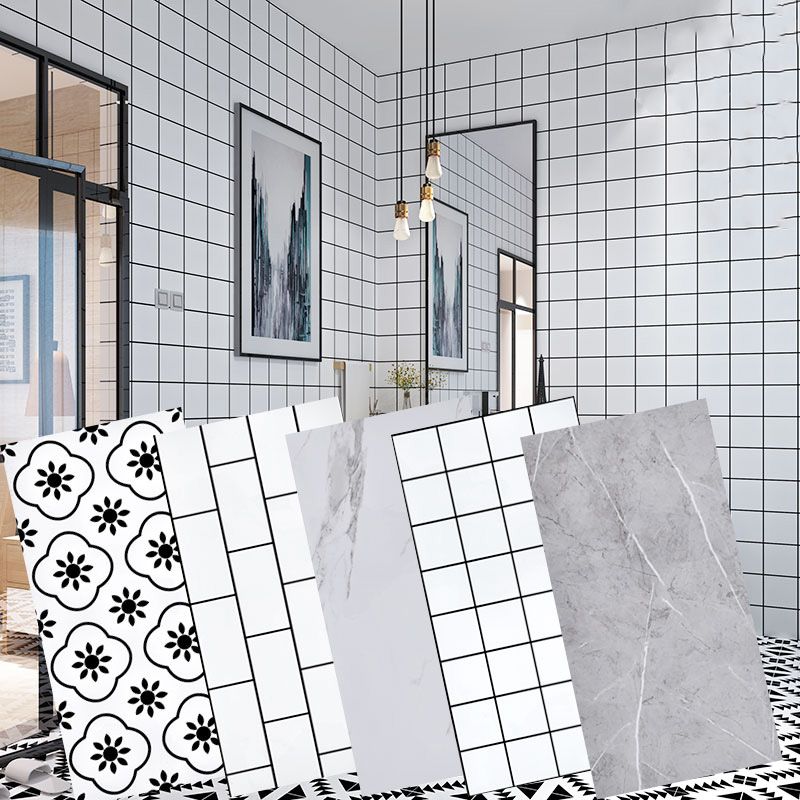 Avtoit | Field Tile Peel and Stick Back Plate Plastic Peel and Stick Back Plate with Waterproof