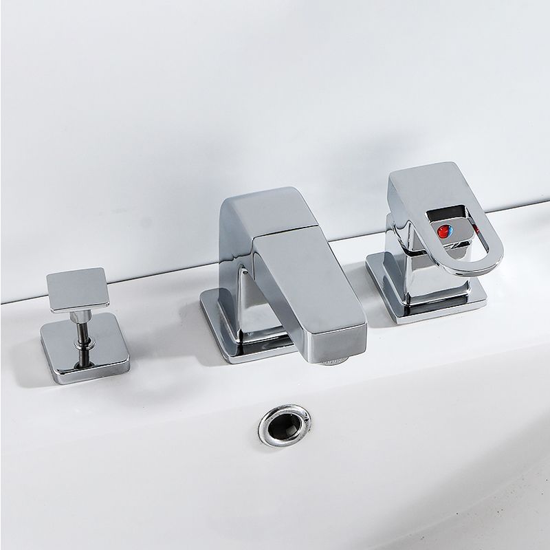 Avtoit | Bathroom faucet lever handle brass handheld shower sink faucet