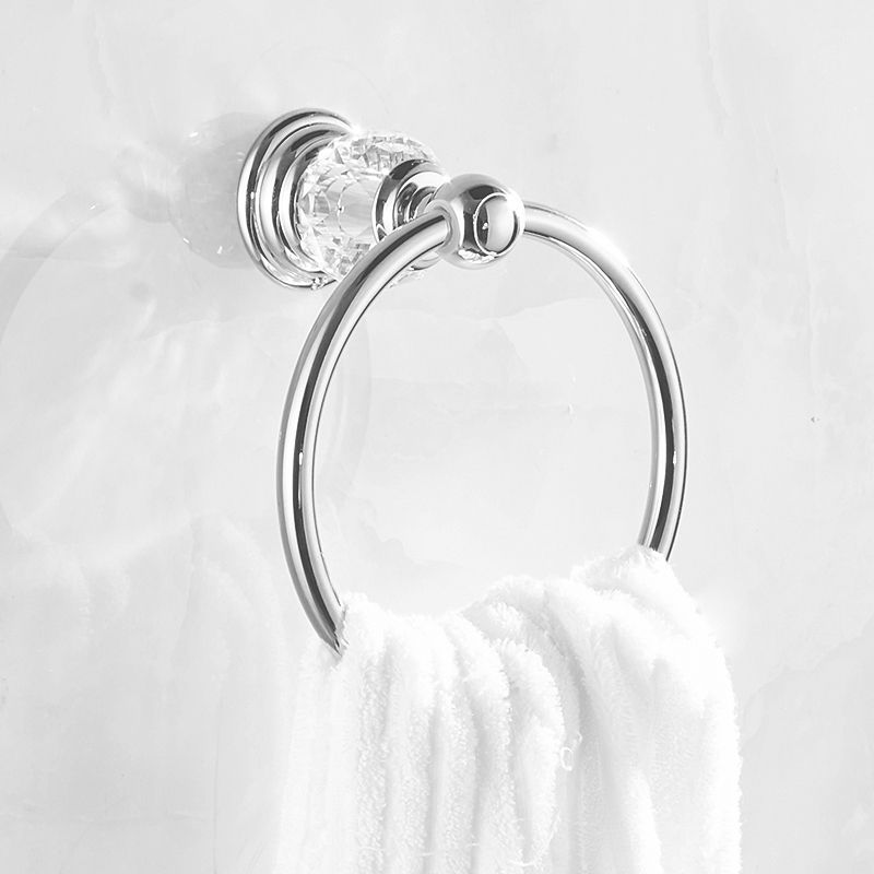 Avtoit | Modern Bathroom Accessories Hardware Set Silver Accessories Hardware Set