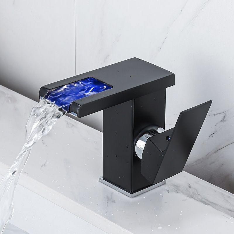 Avtoit | Contemporary Sink Faucet Solid Color Low Arc Bathroom Sink Faucet