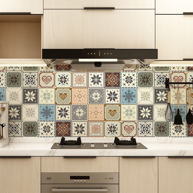 Avtoit | Modern Peel-and-Stick Wall Tile Mosaic Peel-and-Stick Tile