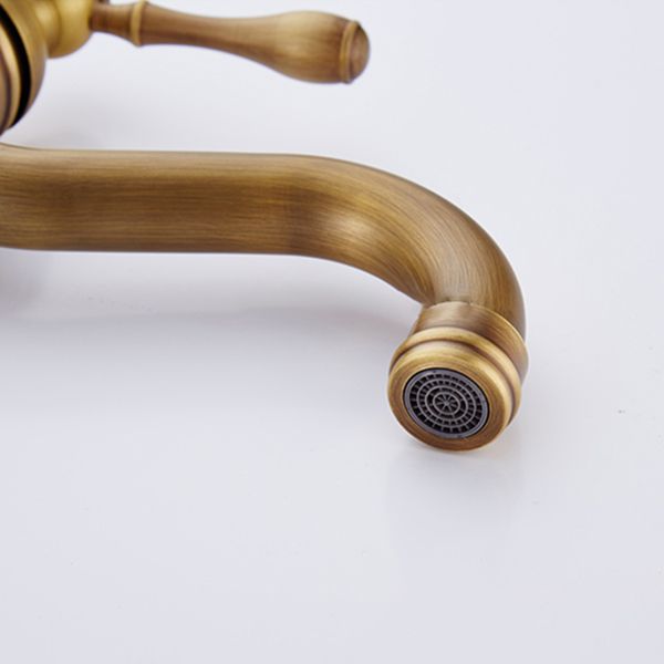 Avtoit | Round Basin Faucet Bathroom Faucet Single Lever High Arc Basin Faucet