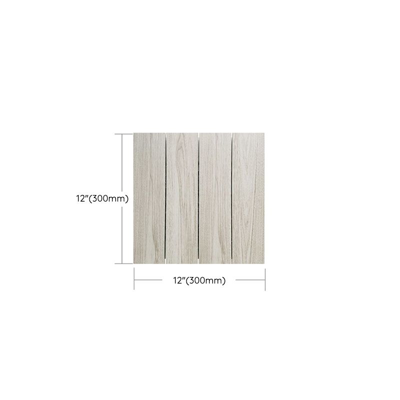 Avtoit | Ground Patio Square Stripe Composite Waterproof Deck Board