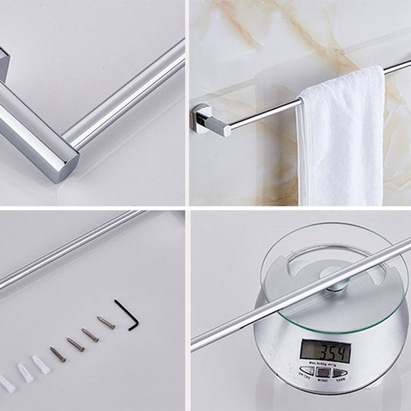 Avtoit | Modern bathroom accessory set Stainless steel bathroom shelf Towel holder Bathroom accessory set