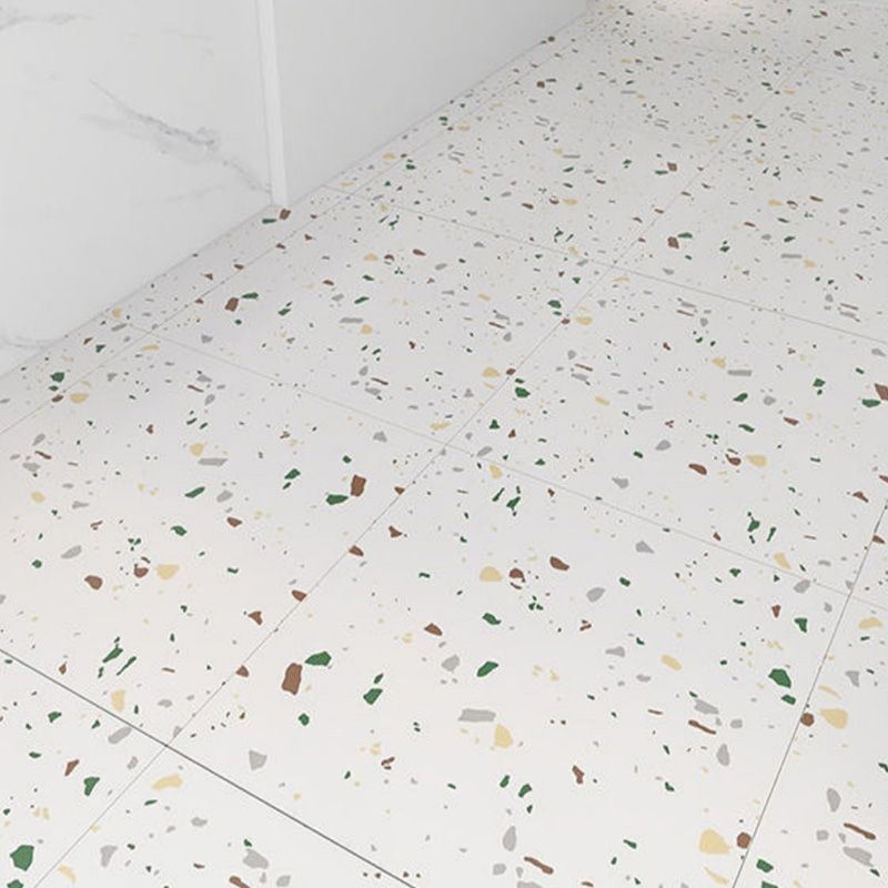 Avtoit | Modern Indoor Vinyl Flooring Marble Print Square PVC Vinyl Floor