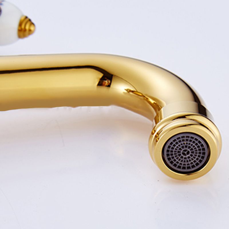 Avtoit | Glam Vessel Faucet Swivel Spout Lever Handle Sink Faucet