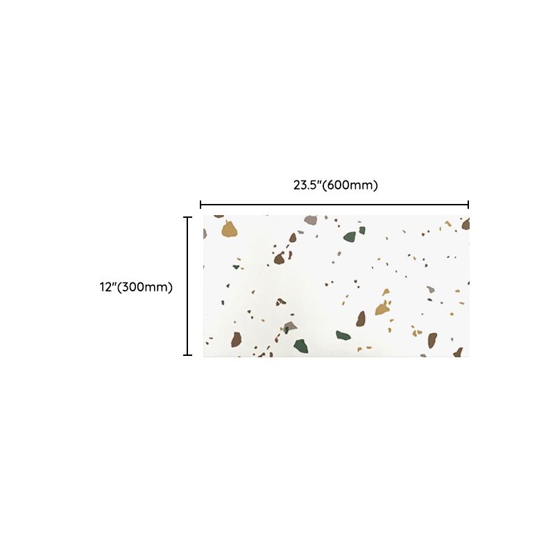 Avtoit | PVC Rectangular 20 Pack 12" x 23" Peel & Stick Mosaic Tile Kitchen and Bathroom