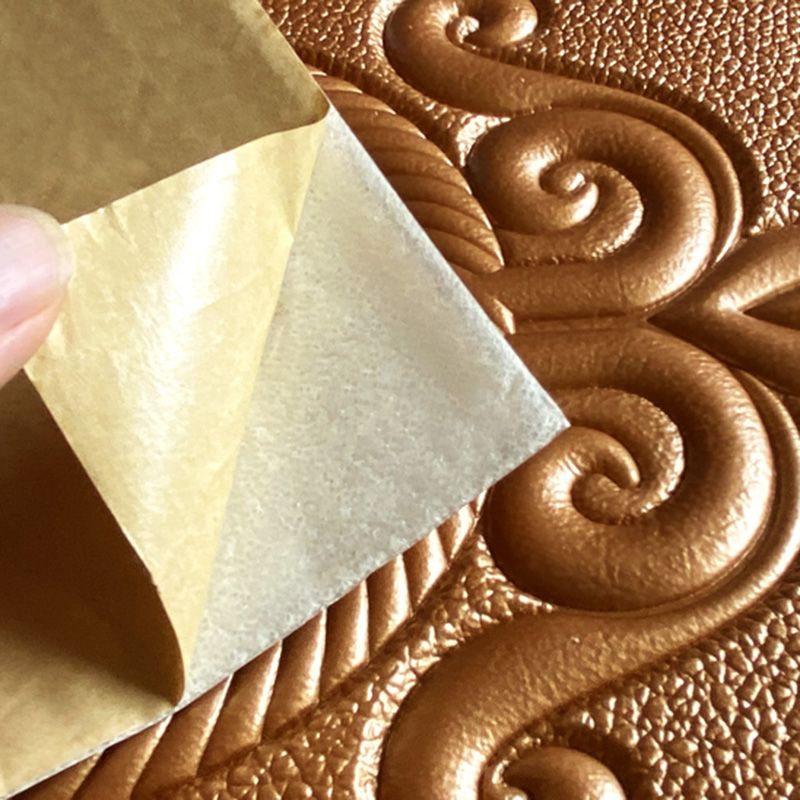 Avtoit | Glam Style Wall Cladding Living Room Peel and Stick 3D Embossed Waterproof Wall Cladding