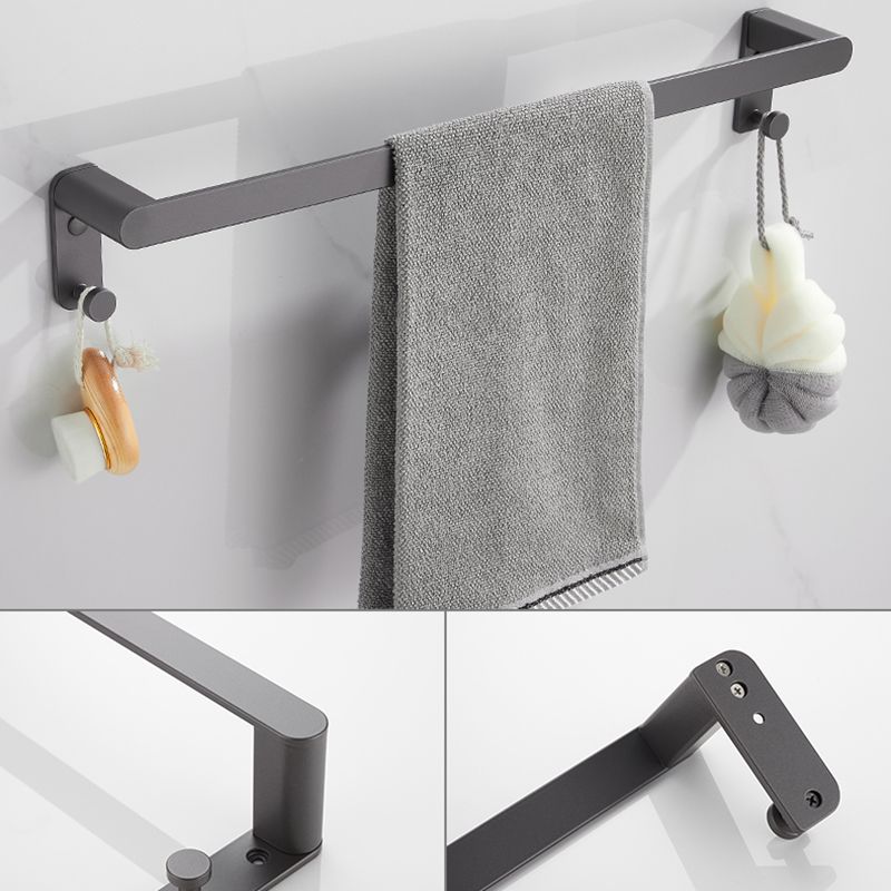 Avtoit | Gray Bathroom Accessory Set Modern Bathroom Accessories Hardware Set