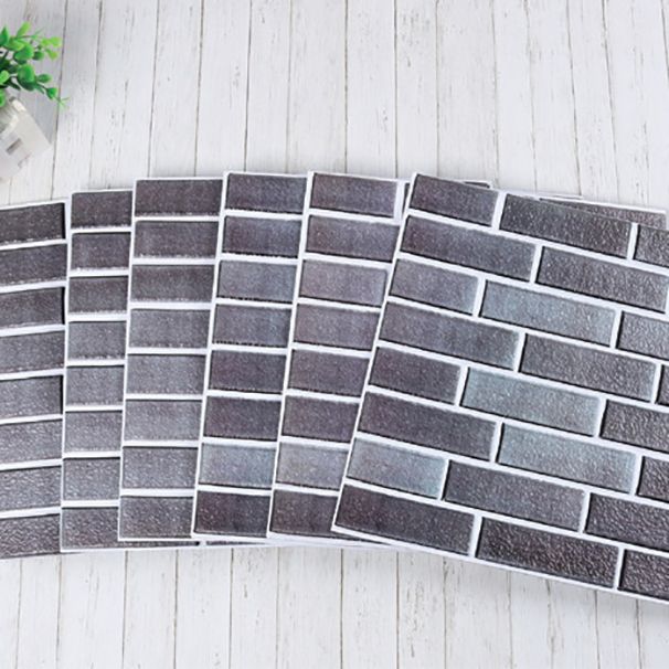Avtoit | Plastic Peel & Stick Subway Tile 3D Subway Tile with Slip-Resistant Surface