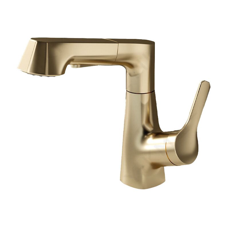 Avtoit | Contemporary Style Center Sink Faucets Lever Handles Faucets for Bathroom