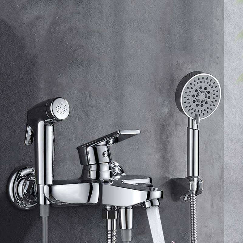 Avtoit | Popular Bathtub Filler Wall-Mounted Lever Handle Fixed Bathtub Faucet Trim