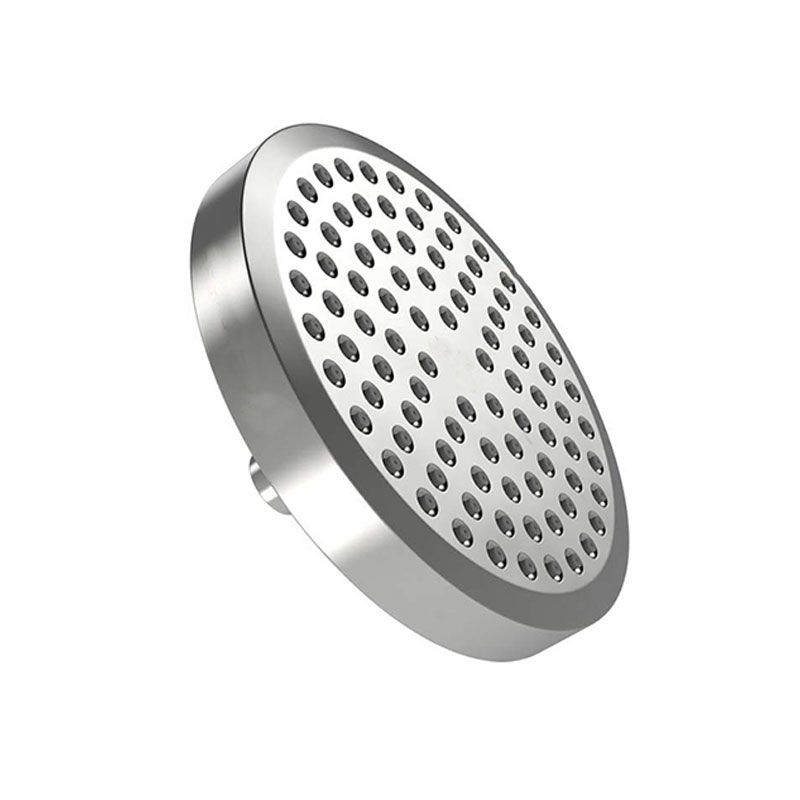 Avtoit | Contemporary Fixed Shower Head Round Metal Spray Head in Silver