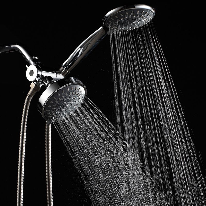 Avtoit | Traditional Dual Shower Heads Home Metal Round Shape Dual Shower