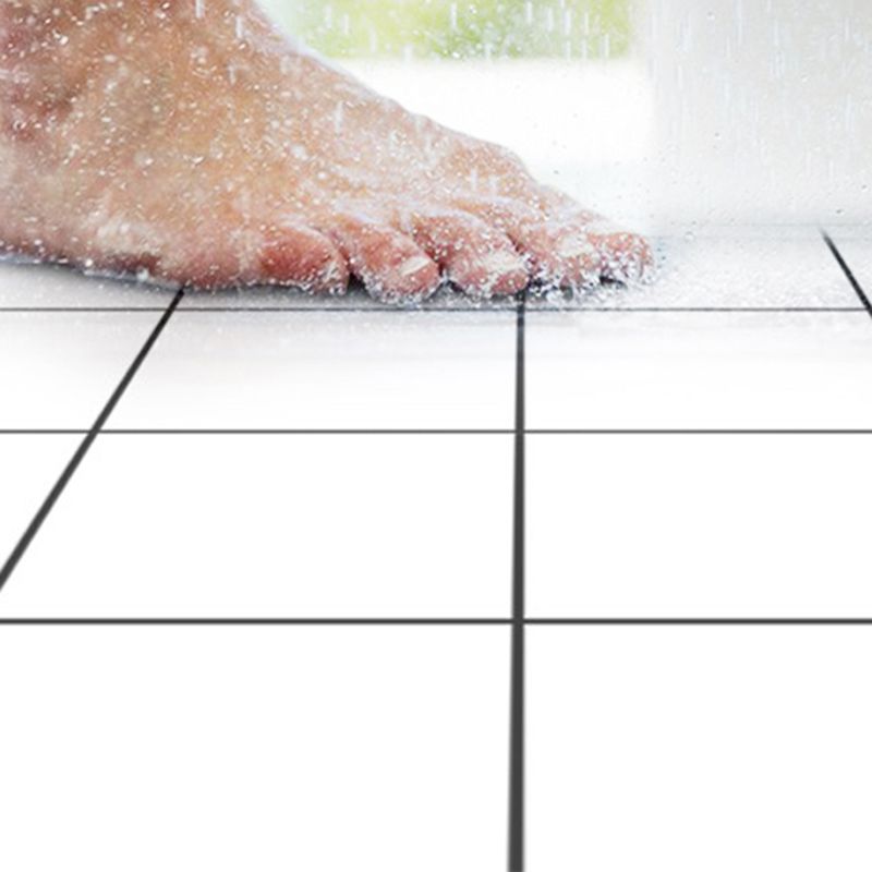Avtoit | Bathroom Square PVC Flooring 24" x 118" x 4mm Peel and Stick Vinyl Flooring