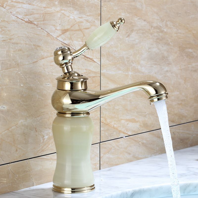 Avtoit | Luxury Vessel Faucet Brass Lever Handles Low Arc Sink Faucet
