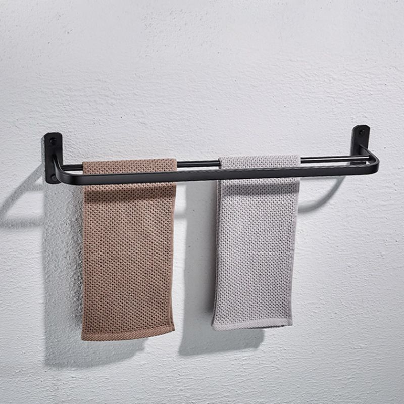 Avtoit | Modern black bathroom accessories set towel holder bathroom shelf bathroom faucet set