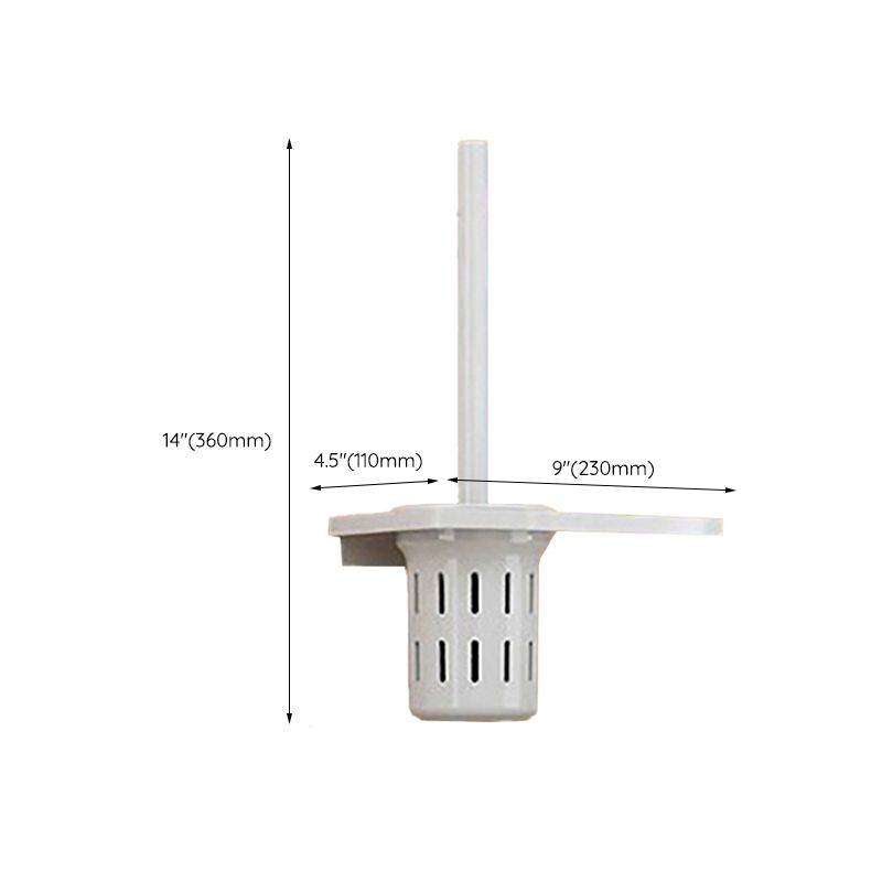 Avtoit | White Bathroom Accessory Set Contemporary Aluminum Bathroom Accessory Kit with Towel Holder