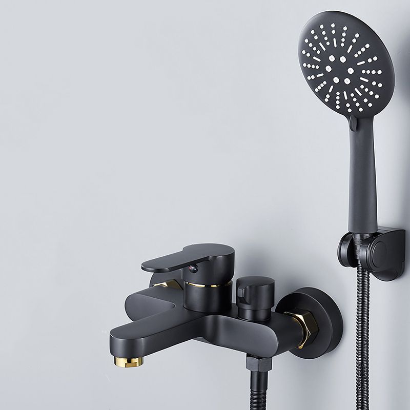 Avtoit | Modern Bathtub Faucet Lever Handle Wall Mounted Fixed Bathtub Faucet