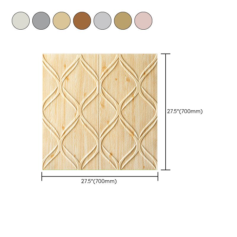Avtoit | Contemporary waterproof wall planks striped brick bedroom wall panels
