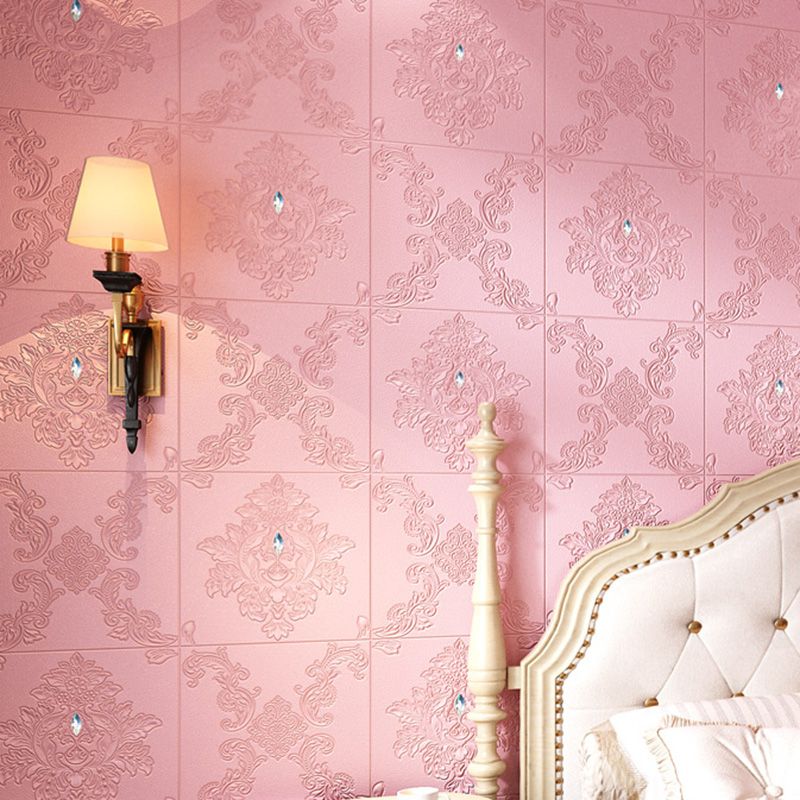Avtoit | Glam Style Foam Wall Panel Living Room 3D Embossed Waterproof Wall Panel