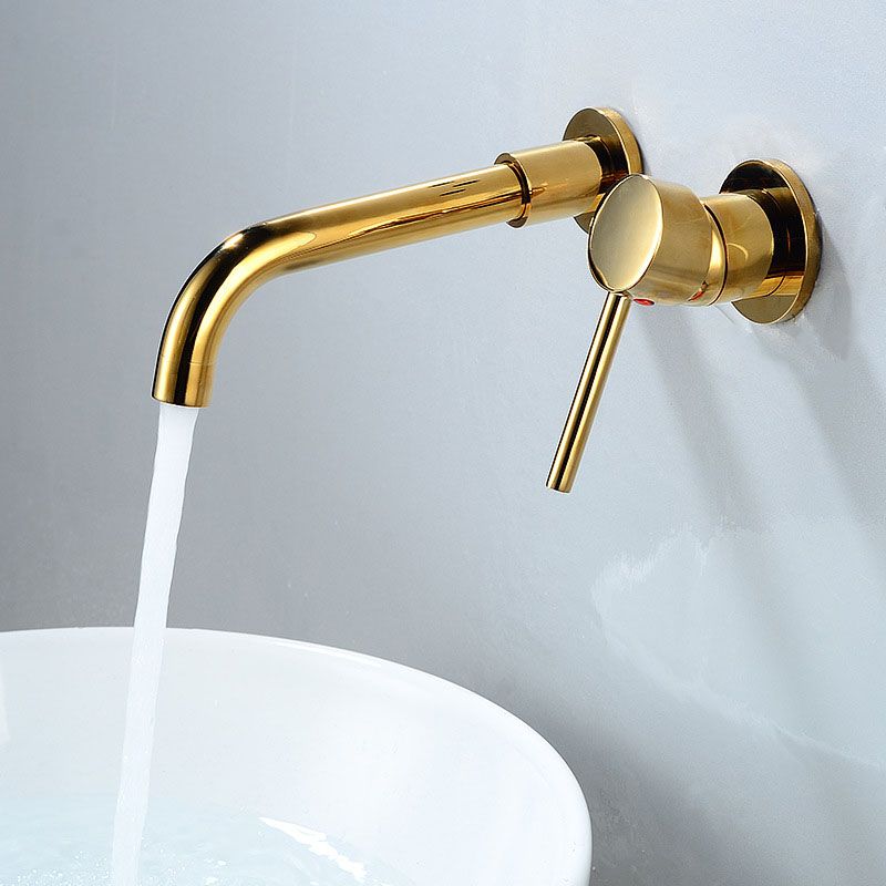 Avtoit | Wall mounted metal bathtub faucet single lever swivel bathtub tap trim