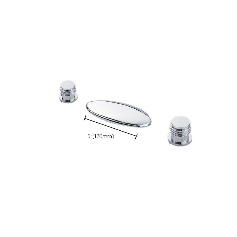 Avtoit | Traditional Roman Bathtub Faucet Set Copper Fixed Deck Mount with Handles