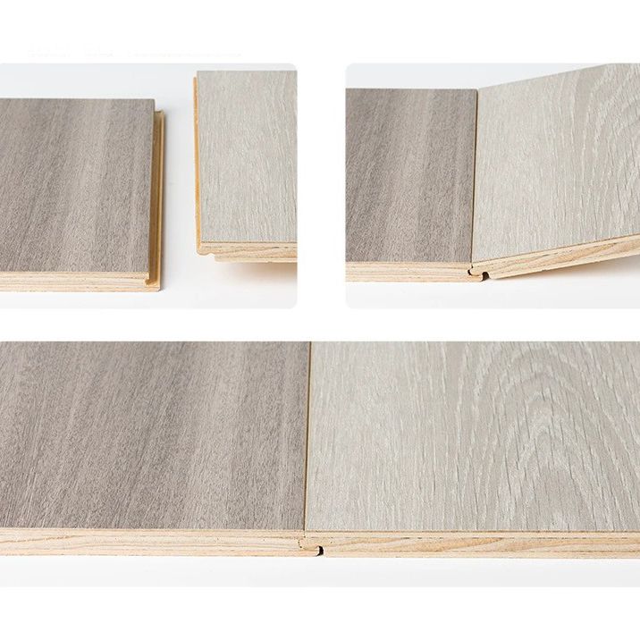 Avtoit | 49"x8" width E0 natural solid wood laminate flooring, click-lock, waterproof