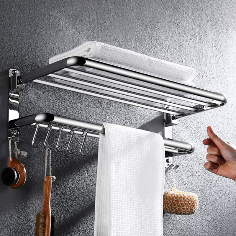 Avtoit | Modern Stainless Steel Bathroom Shelf Paper Holder Bathroom Accessory Set