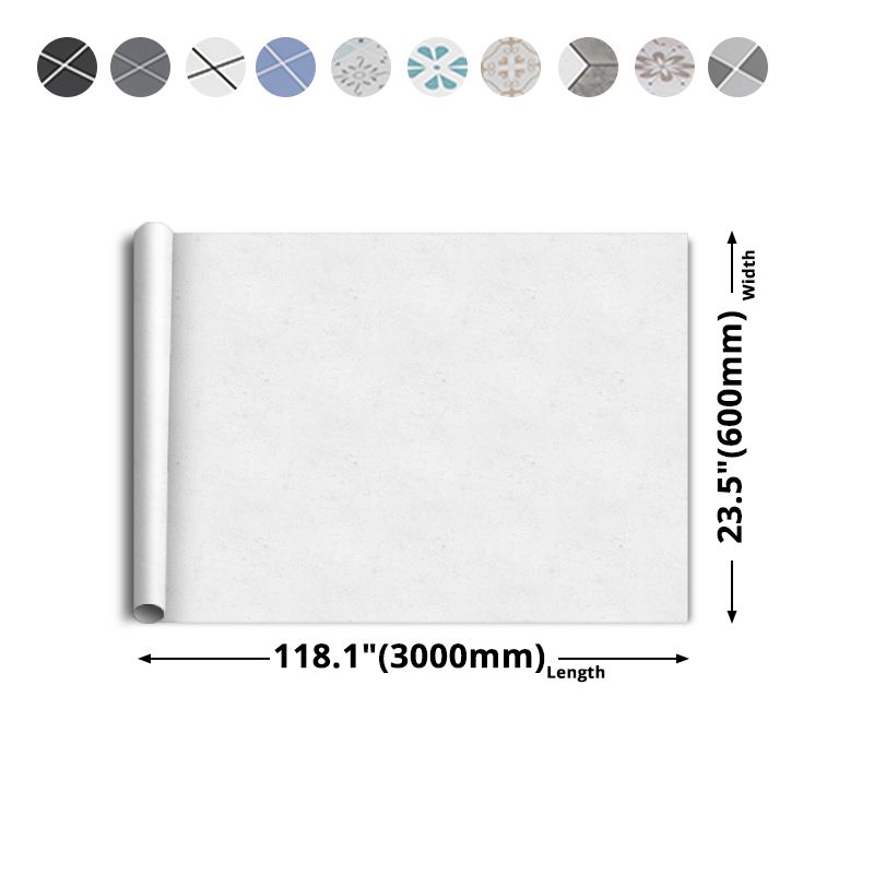 Avtoit | Modern Vinyl Floor Geometrically Printed Peel-and-Stick PVC Flooring