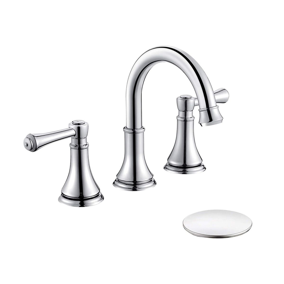 Avtoit | Modern Sink Faucet Widespread Faucet with 2 Handles and 3 Holes