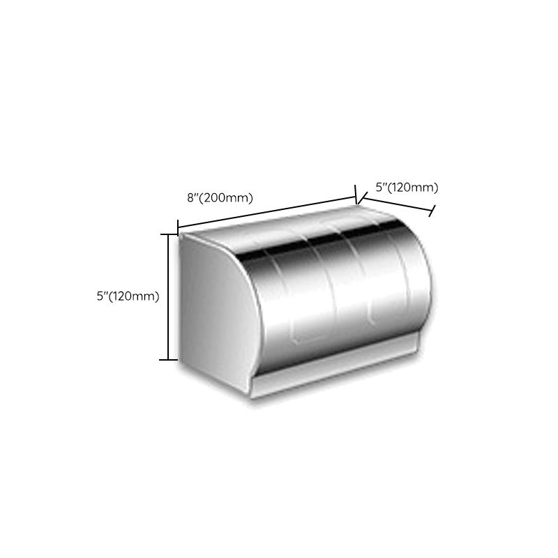 Avtoit | Modern Stainless Steel Bathroom Set Paper Holder Bathroom Shelf Bathroom Accessories