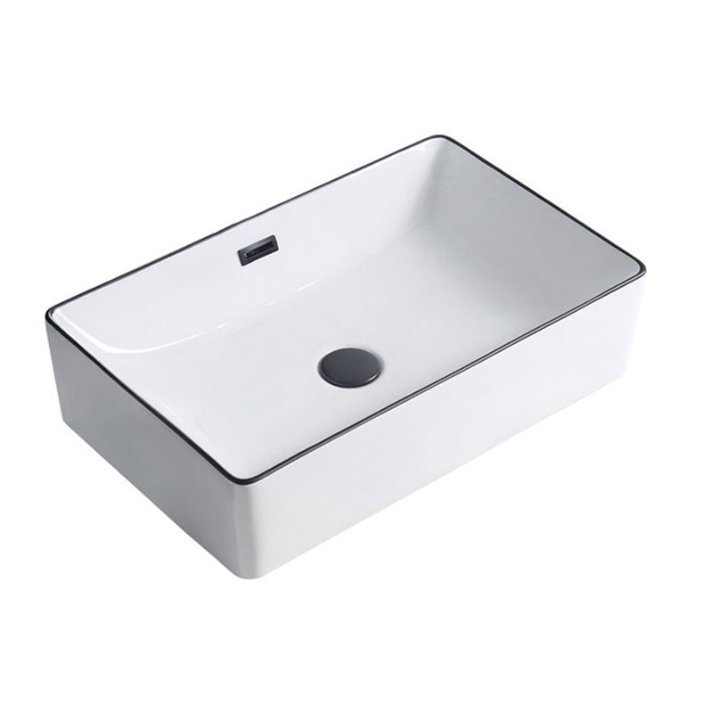 Avtoit | Modern porcelain floor washbasin Rectangular washbasin for the bathroom