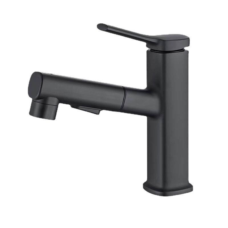 Avtoit | Contemporary Vessel-Faucet Pull-out Centerset Faucet with Swiveling Spout