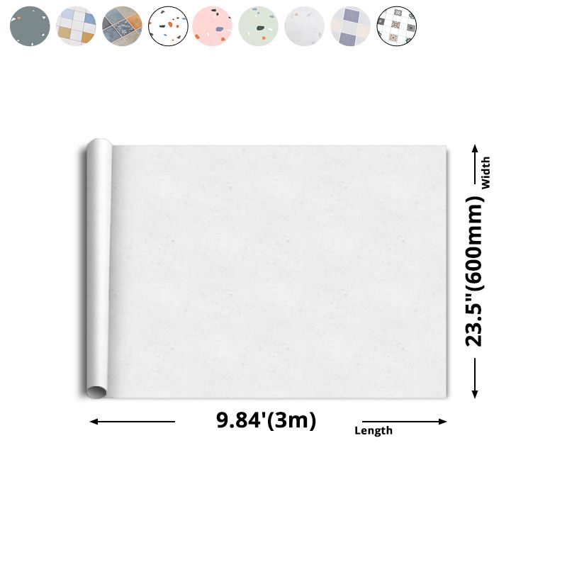 Avtoit | Modern PVC Floor Geometric Pattern Peel and Stick Vinyl Plank Floor