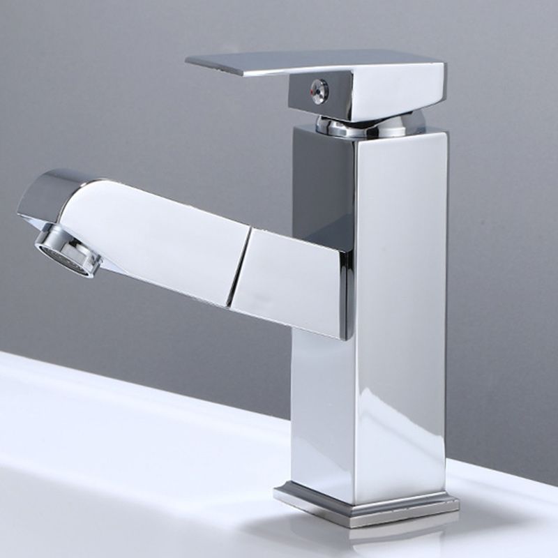 Avtoit | Modern Sink Faucet Uniform Color Metal Sink Bathroom Faucet
