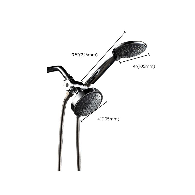 Avtoit | Traditional Dual Shower Heads Home Metal Round Shape Dual Shower