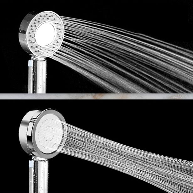 Avtoit | Metal Shower Heads Round Handheld Adjustable Shower Heads with Self-Cleaning